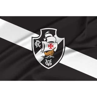 Bandeira Vasco Da Gama 140 cm x 100 cm Tecido Em Poliéster