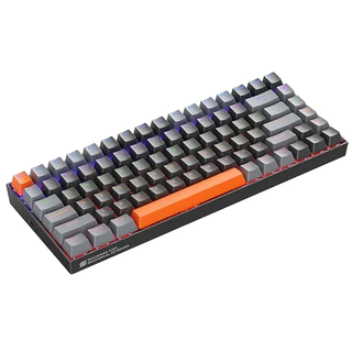 Teclado Mecânico Gamer Machenike K500-b84, 75% Com Fio, Switch Red