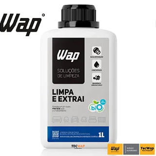 Detergente WAP para Tapetes Carpetes e Estofados WAP LIMPA E EXTRAI 1 Litro