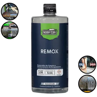 Limpa Escapamento e Removedor de Concreto Remox 1L Nobrecar