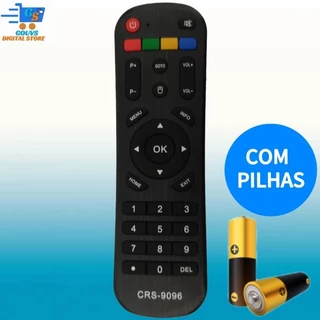 Controle Remoto TV Box Tigre / Tigre 2 Com Pilhas - FBG 9096