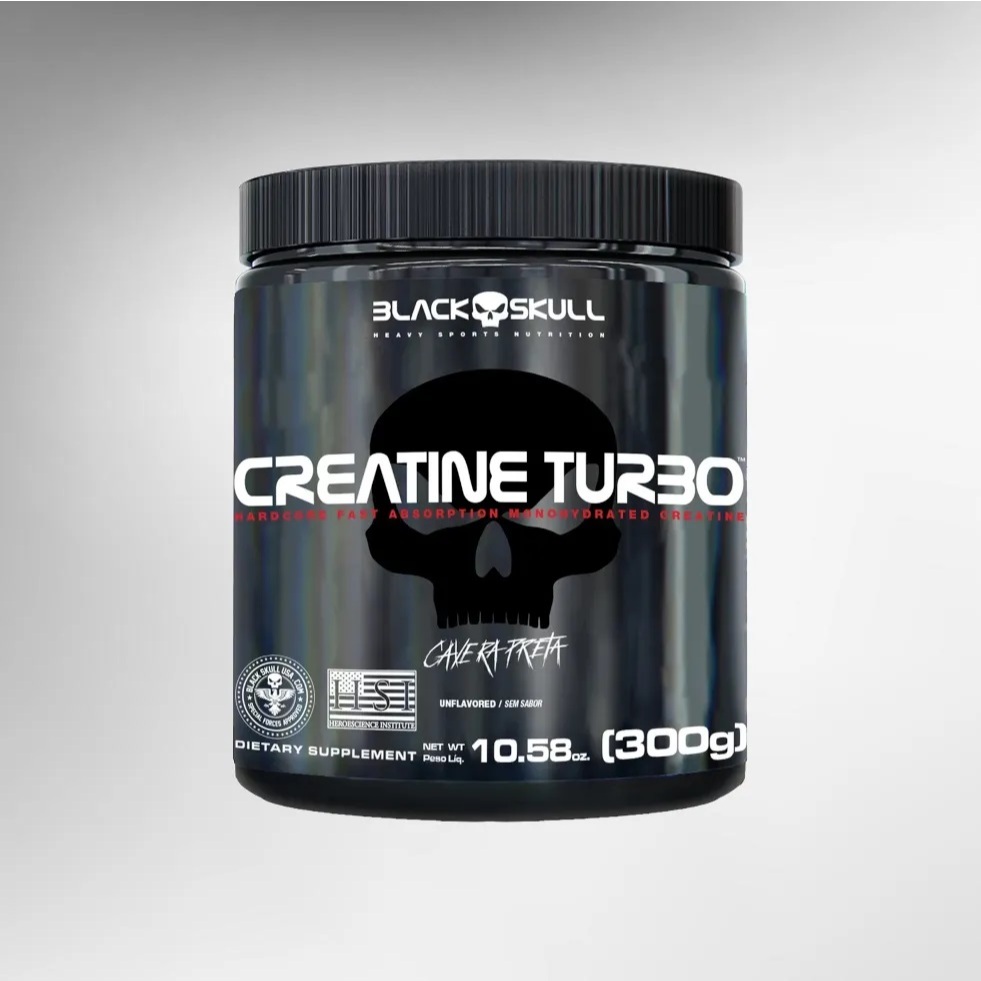 Creatine Turbo (300g) - Black Skull