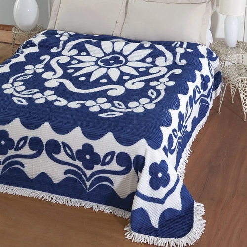 Colcha Chenille Jolitex Canelada Casal | Shopee Brasil