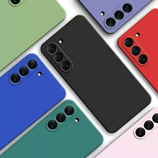 Capa Capinha Anti Queda Aveludada + Película Para Samsung Galaxy M15