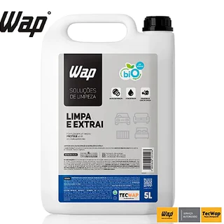 Detergente WAP para Tapetes Carpetes e Estofados WAP LIMPA E EXTRAI 5 Litros