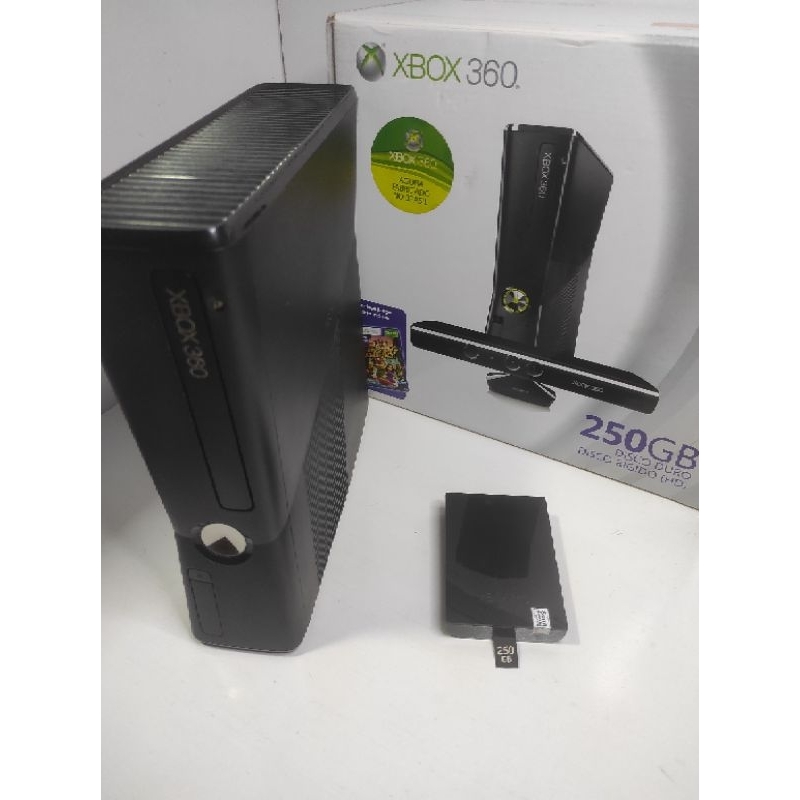 Console Xbox 360 Slim 250 GB + 15 Jogos Originais Digitais