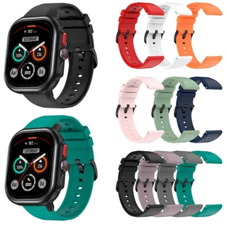 Pulseira De 22mm Compativel Com Smartwatch Zeblaze BEYOND 3 PRO De Silicone ajustavel