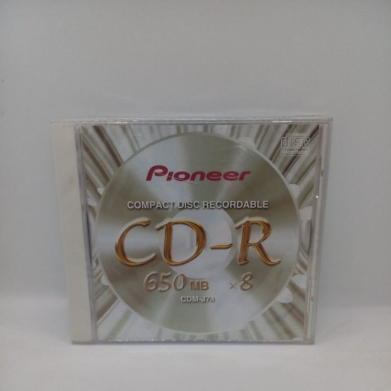 Cd-r Pioneer 650 mb (Lacrado) | Shopee Brasil