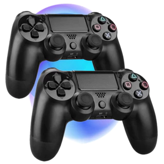 Kit 2 Controles Para Ps4 Doubleshok Manete Sem Fio Bluetooth