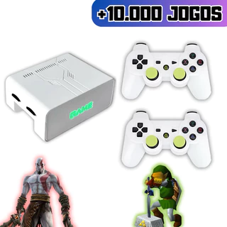 Game Stick Y7 Console Retrô Sistema Linux Portátil Controles Recarregáveis Sem Fio HD +10000 Jogos