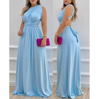 Vestido Várias Formas Infinity Multi formas Longo Festa Casamento Madrinha