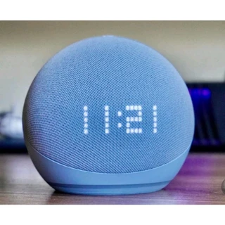 Alexa Echo Dot Amazon 5ª geração com Relógio - Display de LED -Casa Inteligente