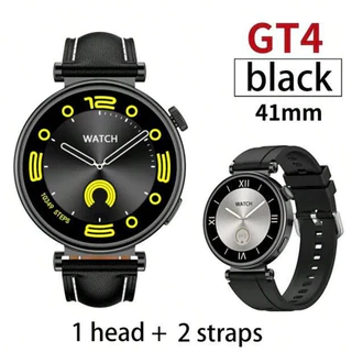 2024 Novo WATCH GT4 mini 41mm Tela Feminina Smartwatch AMOLED Multi Sport Modo monitor De Saúde Bluetooth Call Fashion