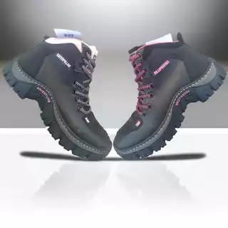 Bota Motoqueiro Adventure Feminina Coturno Reforçado Casual Trabalho Dia a Dia Cores Variadas 34 ao 43