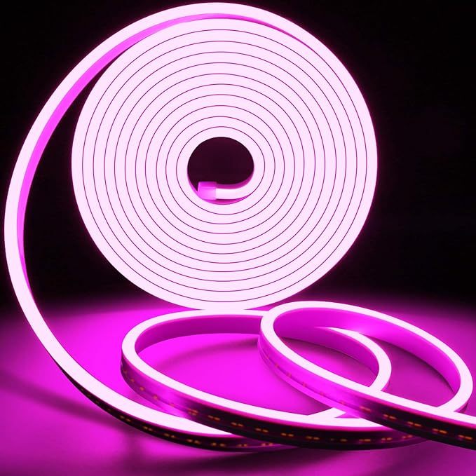 Fita De Led Neon Roxo Magenta Com 5 Metros 12V Bivolt Flexivel ...