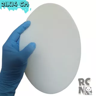Pele artificial para tatuagem treino de tattoo 21x14 cm oval para treino de tatuagem e micropigmentação (01 Unidade)