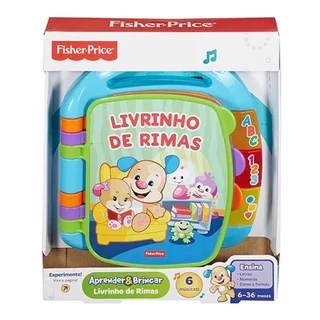 Fisher Price Aprender E Brincar Livro De Rimas - Mattel CDH62