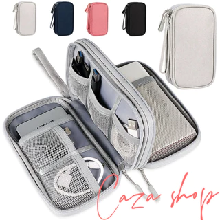 Necessaire organizadora bolsa portatil celular cabos fios  armanazamento em Oferta na Shopee