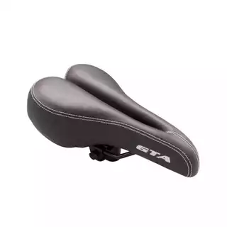 Selim Banco Bike Mtb Confortável Vazado Gta - Preto
