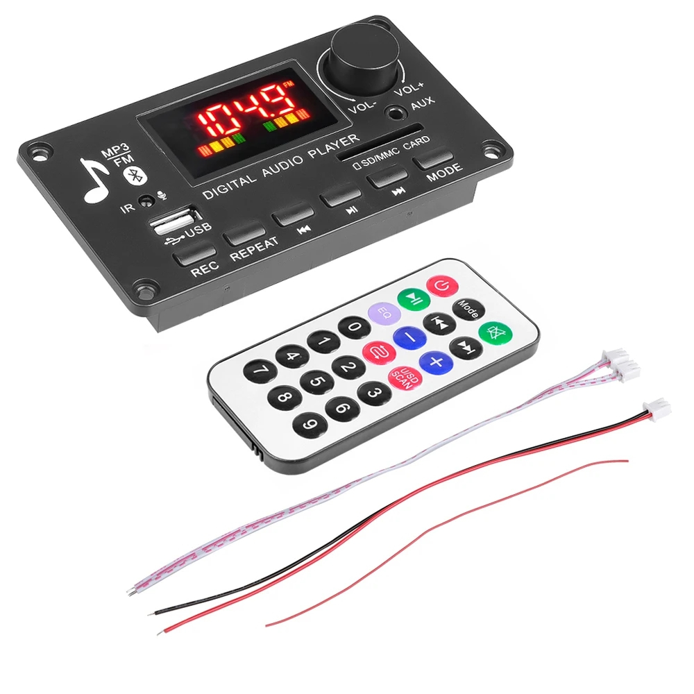 Placa Decodificadora Amplificada 80w 2x40w Usb Bluetooth P2