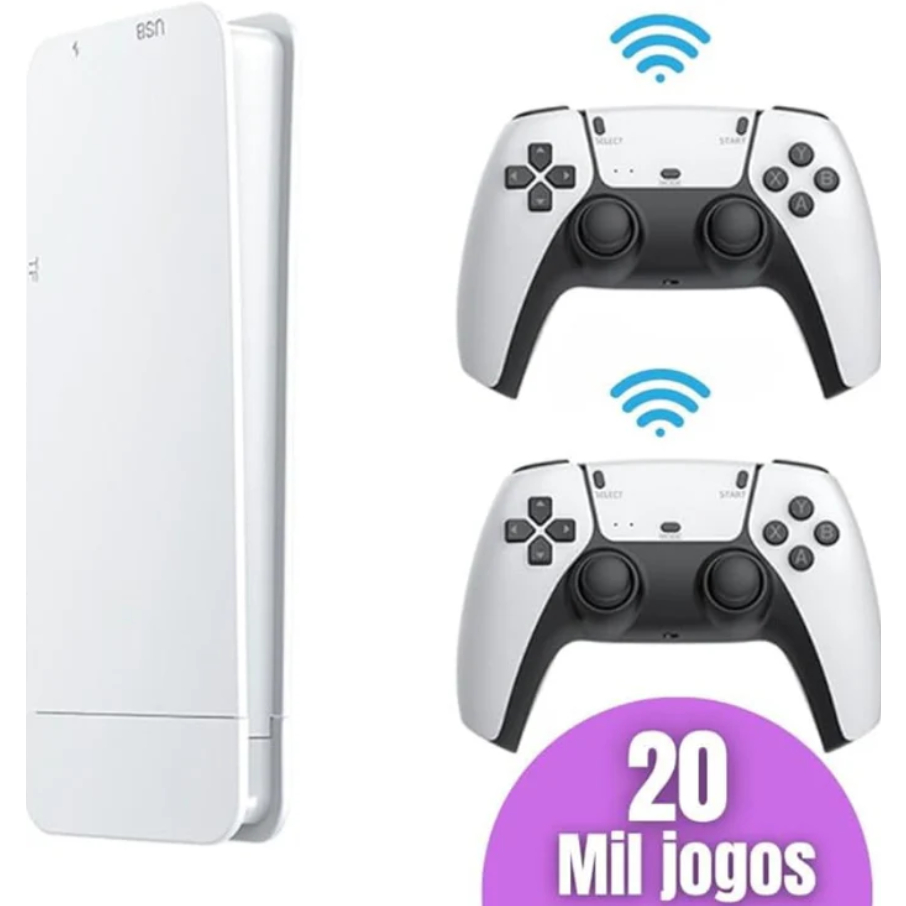 Gamestick Retro M15 PRO 4K TV console de jogos - Lançamento 2024 - 20 mil jogos | Brasil