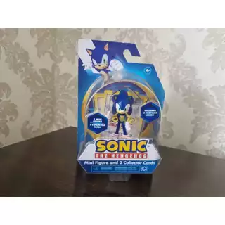 Miniatura Sonic + 2 Cards Sonic The Hedgehog. Forever Clever
