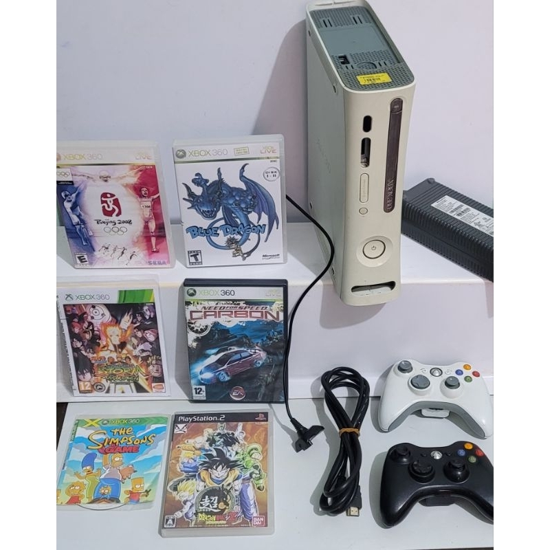 Xbox 360 modelo FAT completo (Defeito na bandeja) | Shopee Brasil