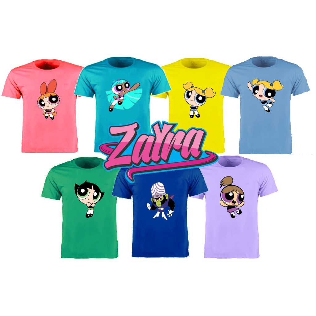 Camiseta As Meninas Super Poderosas | Shopee Brasil