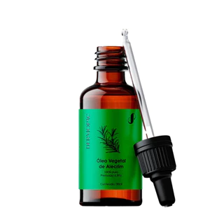 Óleo Vegetal de Alecrim Capilar 100% Puro Natural para Cabelos Dermopac 30ml