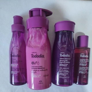 Kit Tododia Ameixa e Flor de Baunilha Natura
