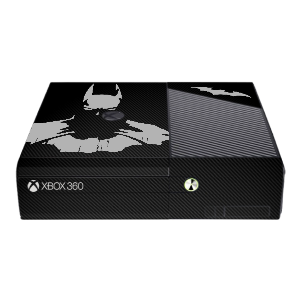 Skin Carbono Xbox 360 Super Slim - Batman