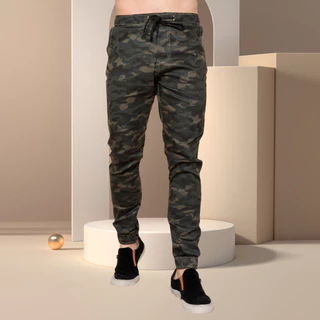 Verde Militar Calça Jeans Camuflada CalÇa Camuflada Masculina Slim