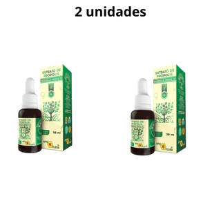 Extrato de própolis verde 70 (30ml) - 2 unidades em Oferta na Shopee