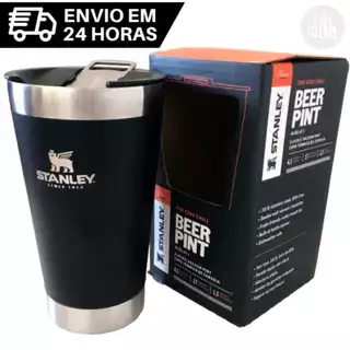 Copo térmico com abridor e tampa 473ML promoção