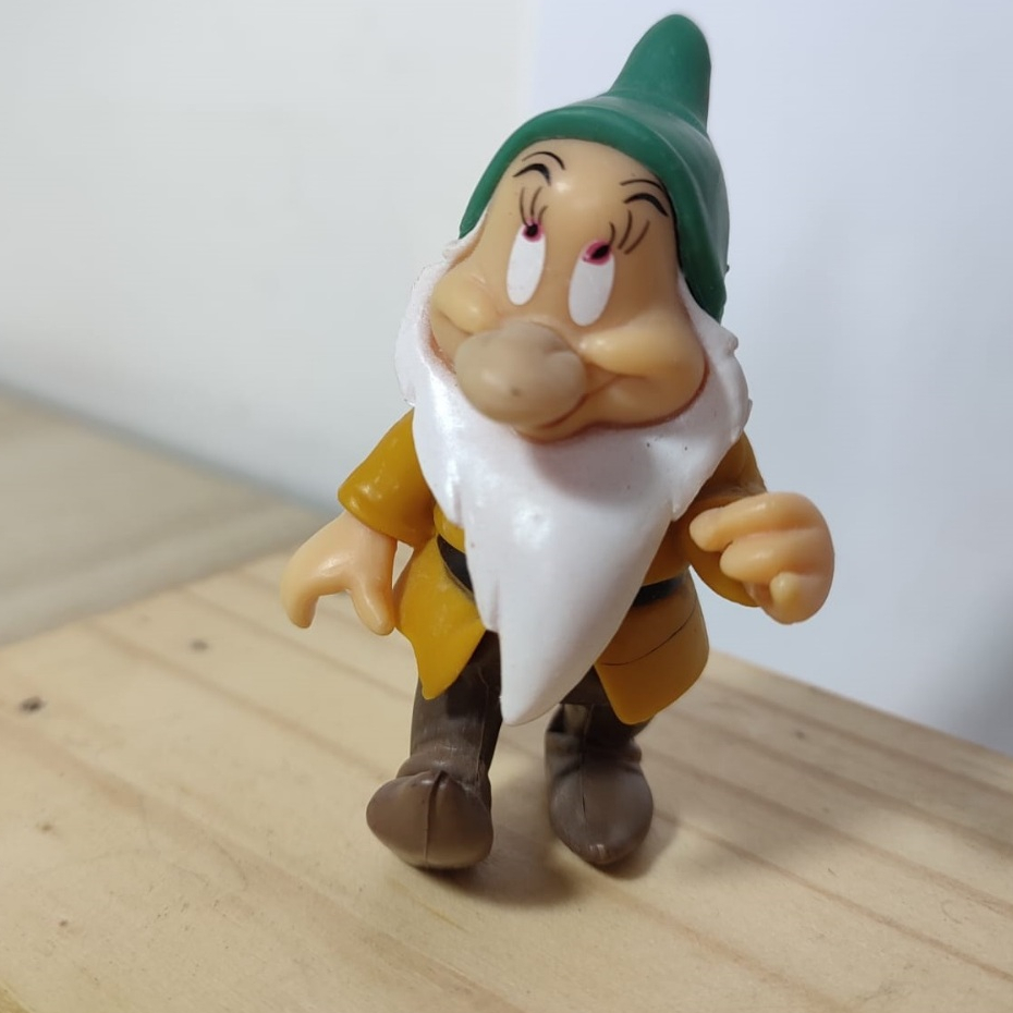1 BONECO Dengoso - Disney 7 Anões Soneca, Dengoso, Feliz, Atchim ...