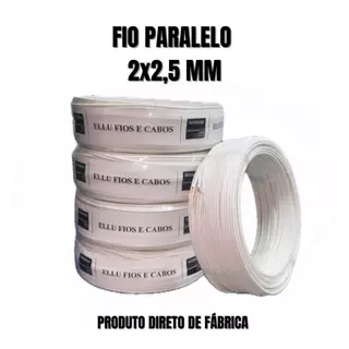 Rolo de Fio Paralelo 2x2,5mm com 100 metros