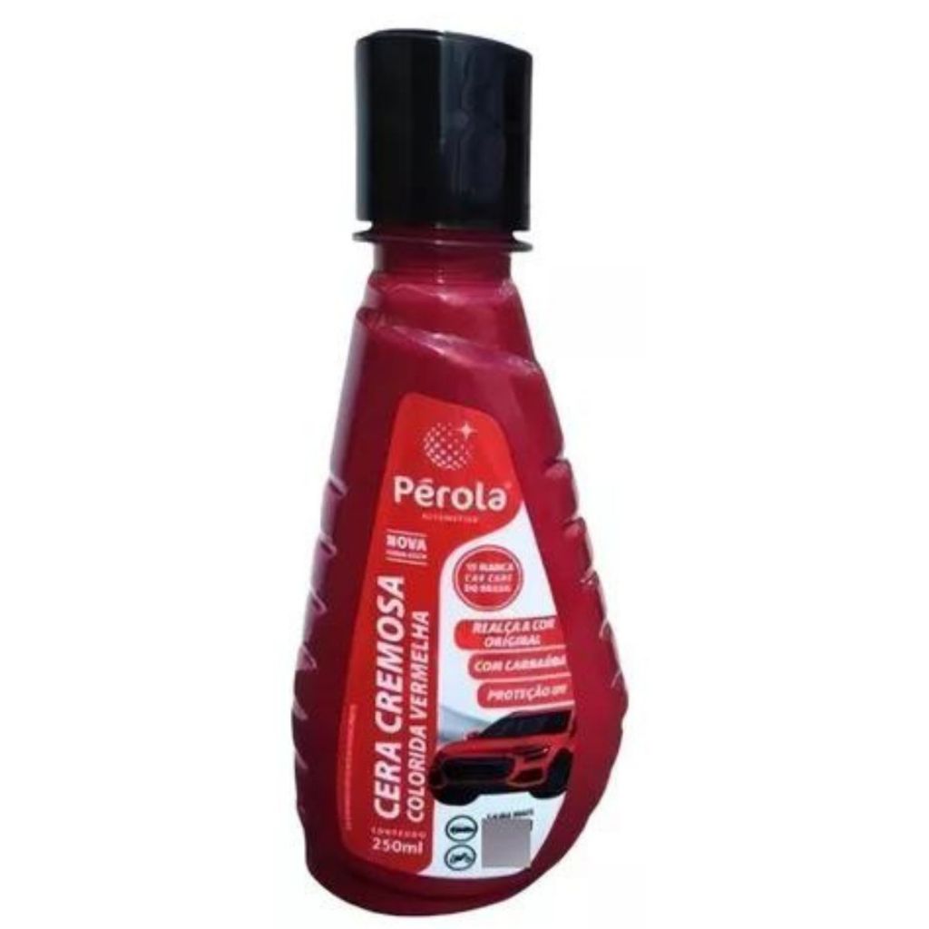 Perola Cera De Carro Collor Tira Risco Colorida 250ml | Shopee Brasil