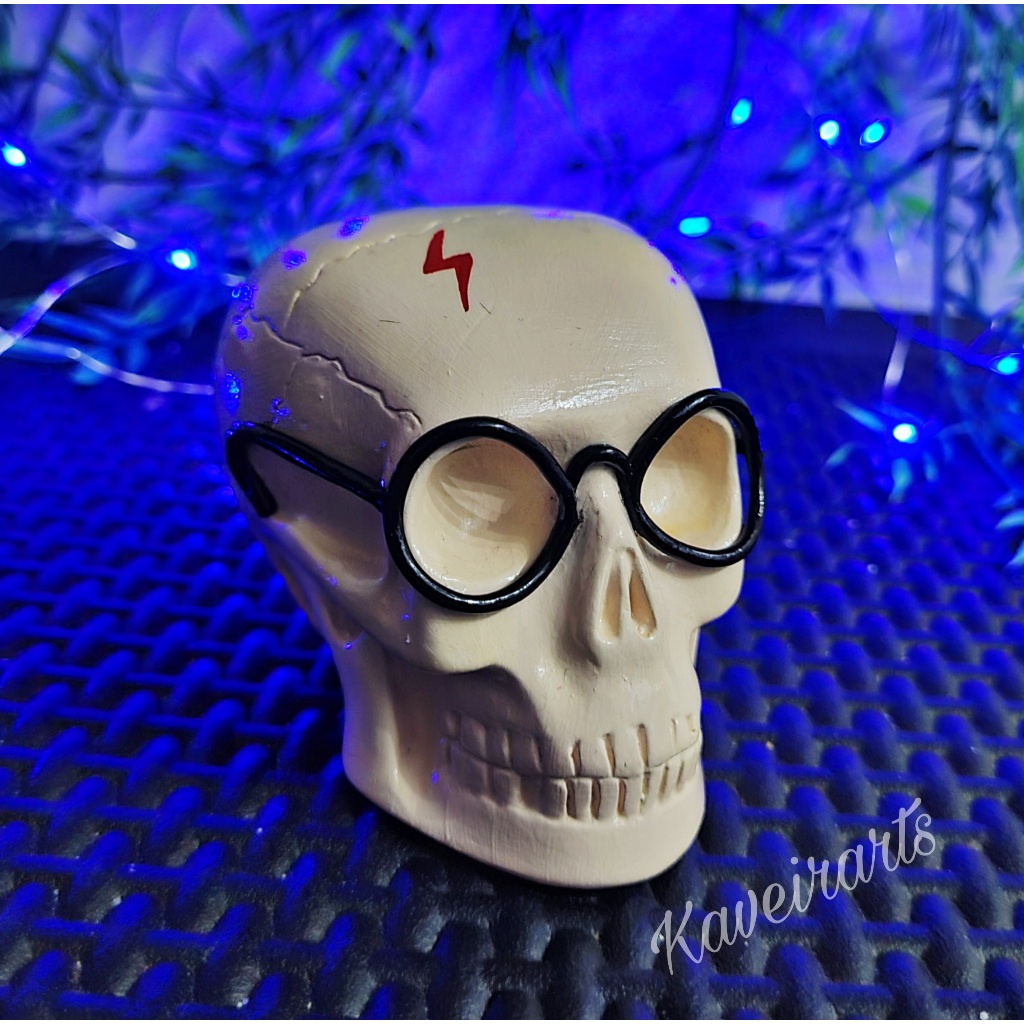 Caveira Harry Potter - Gesso - Enfeite – Decorativa