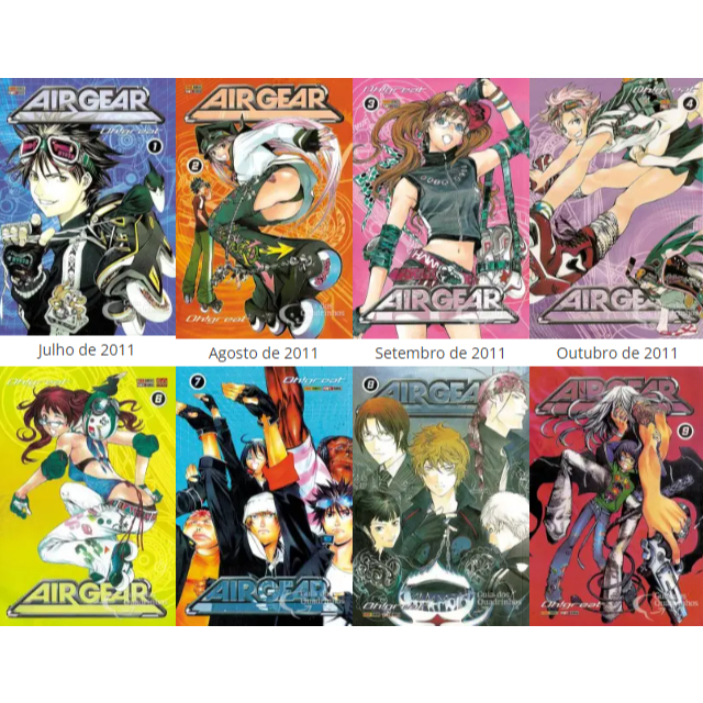 Mangás Air Gear - PANINI