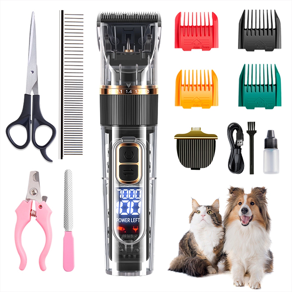 Máquina Para Tosar Cachorro Profissional Pet De Corte Cabelo Tosador de ...