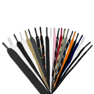 Kit 5 ou 10 Pares Cadarço Poliéster Vários Modelos e Cores 80cm até 140cm