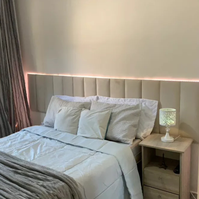 Cabeceira De Cama Casal Box Completa 60x20 - ENVIO IMEDIATO