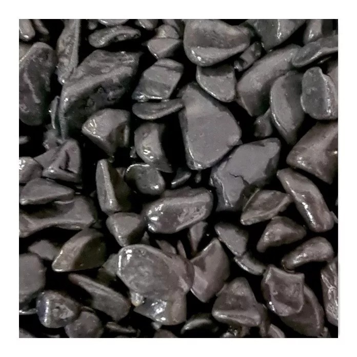 5Kg - Pedras para Jardim Seixo Preto Dolomita tam 3-10cm Decoração ...