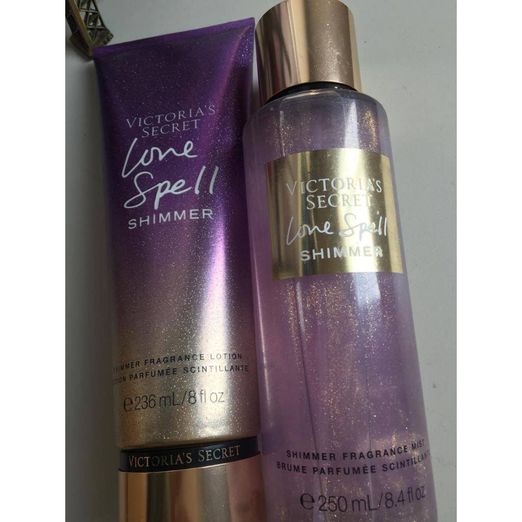Victoria's Secret Love Spell Shimmer Limited Edition Body Lotion – Duftende Pflege Mit Glitzereffekt