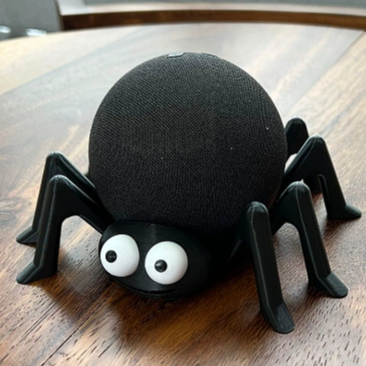 Suporte decorativo aranha fofinha para Echo dot 4ª e 5ª Geração
