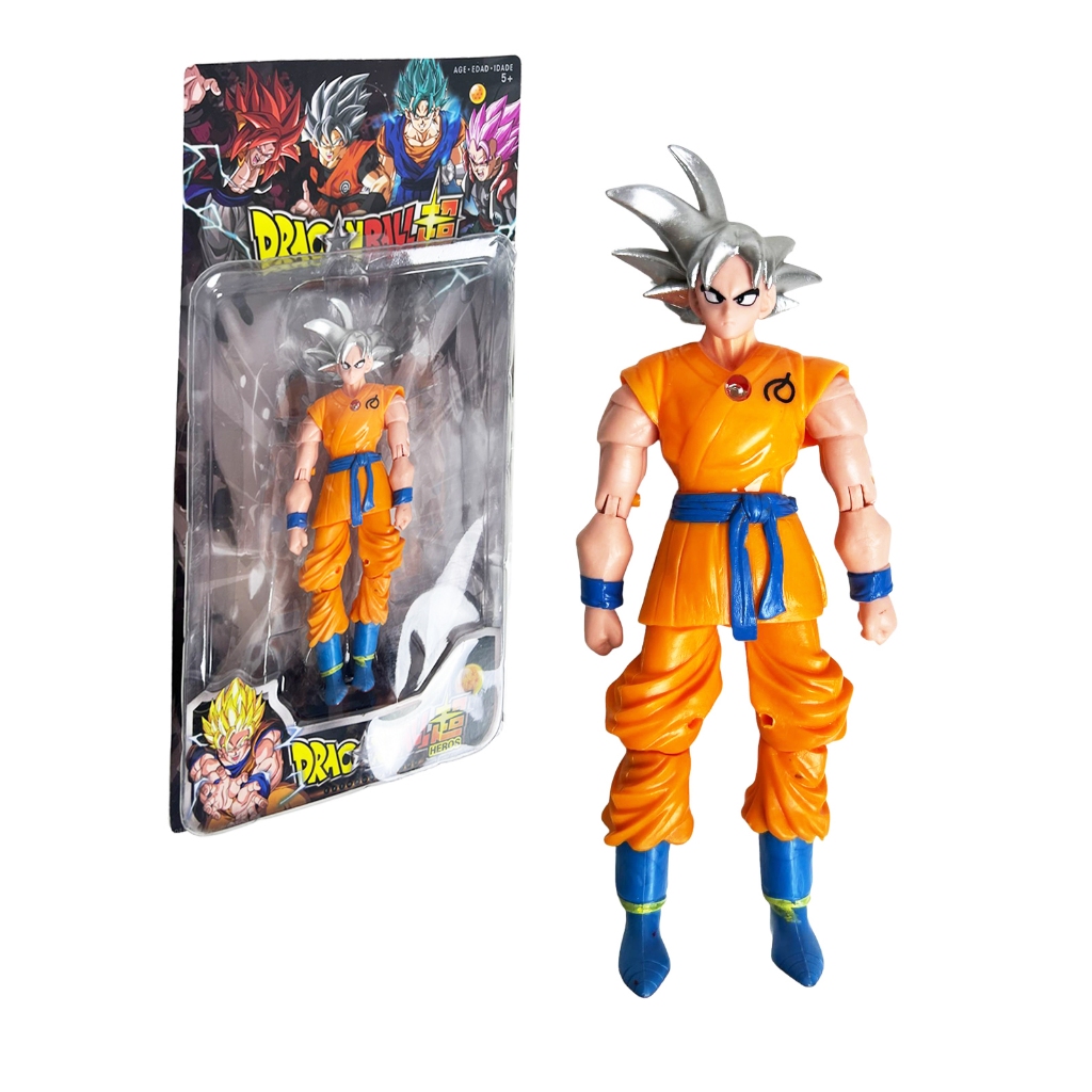 Boneco 15 cm para colecionador dragon ball super Goku Goku black