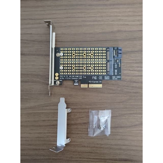 Placa PCIe x4 SSD M2 NVMe e NGFF M.2 SATA M Key e B Key 2230 2242 2260 2280 PCI Express 4.0 e 3.0