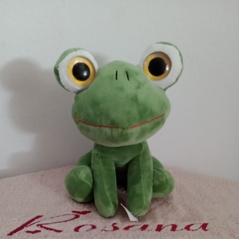 Pelúcia sapo chaveiro médio