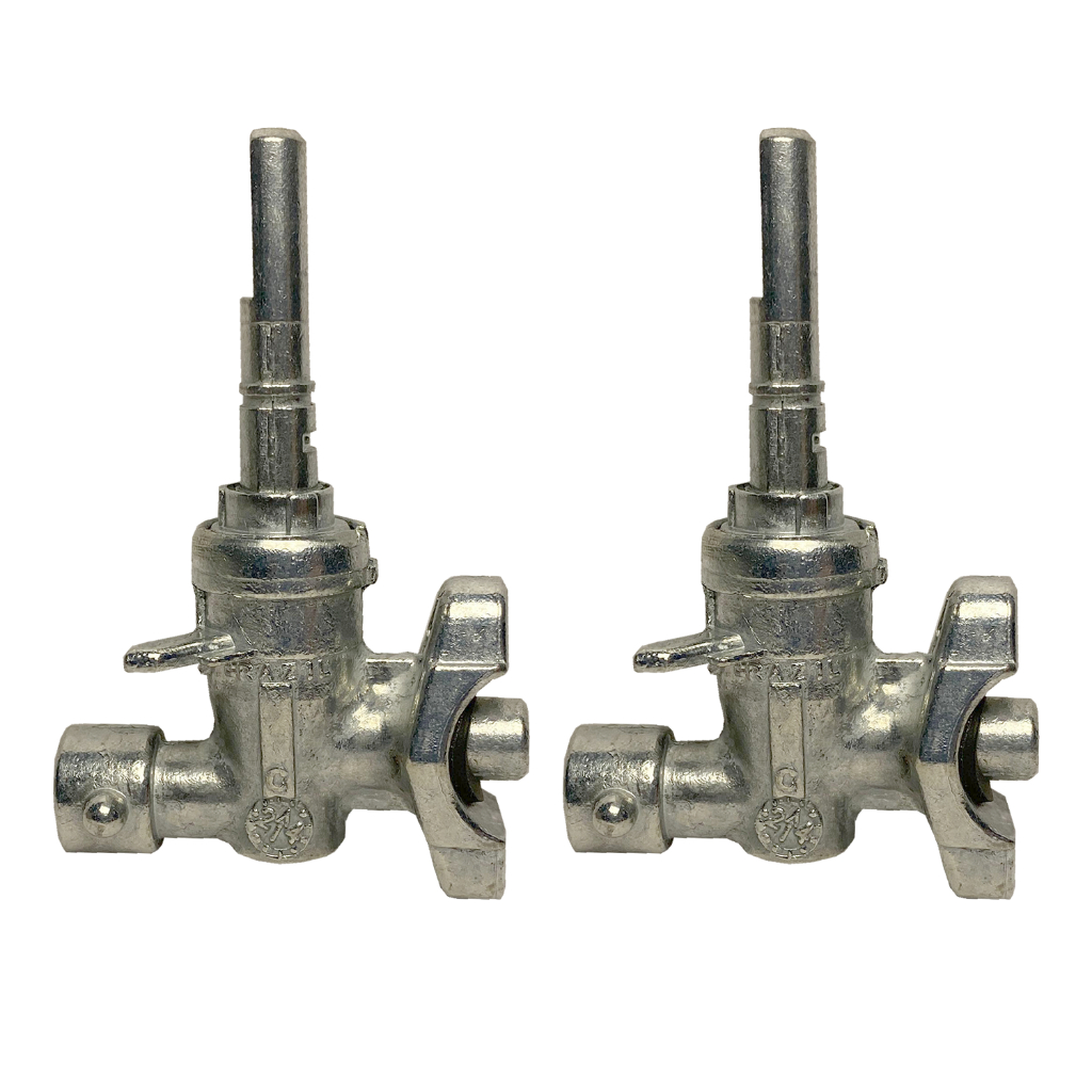 Kit 2 Registro Ramal De Encaixe Universal Para Fogão Cooktop De Todas As Marcas