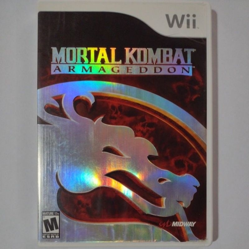 JOGO MORTAL KOMBAT ARMAGEDDON - WII - ORIGINAL | Shopee Brasil